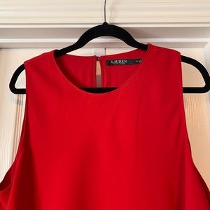 A beautiful red dress!